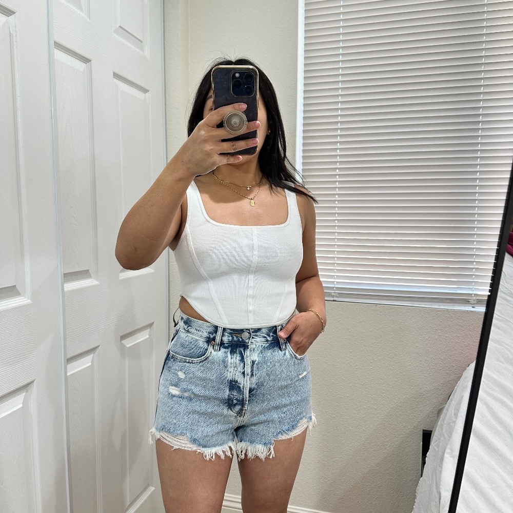 PACSUN VINTAGE HIGH RISE SHORTS